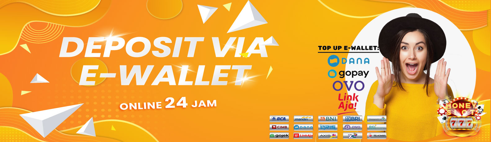 Deposit Via E-Wallet Online 24 Jam